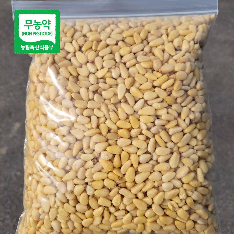 횡성몰,국내산 태기산잣 2-3번잣 1kg 황잣 백잣