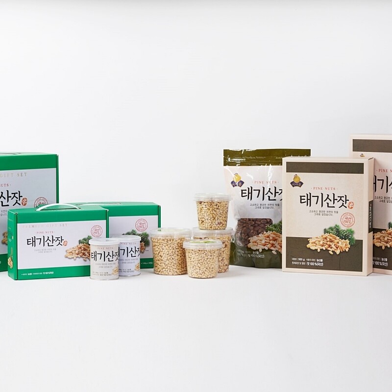 횡성몰,국내산 태기산잣 5번잣 500g 황잣 백잣