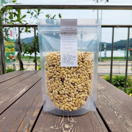 국내산 태기산잣 2-3번잣 300g 백잣 황잣