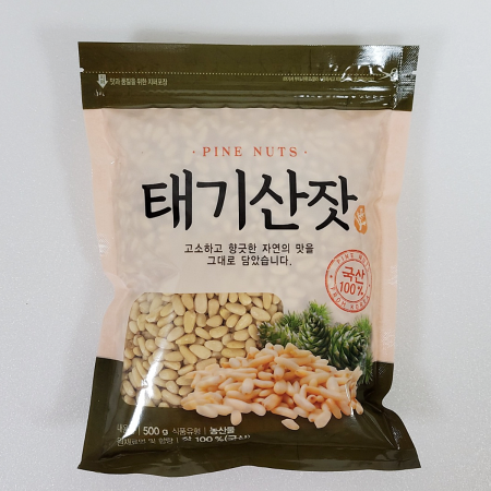 [6월 특가세일] 국내산 태기산잣 500g 황잣 백잣