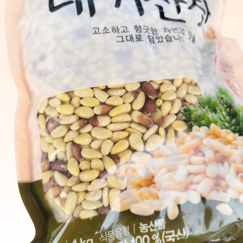 태기산잣,국내산 태기산잣(1kg) 잣선물세트 황잣 백잣 견과 산지직송