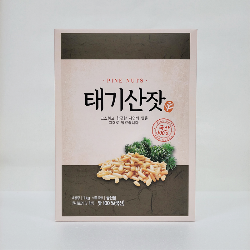 태기산잣,국내산 태기산잣(1kg) 잣선물세트 황잣 백잣 견과 산지직송