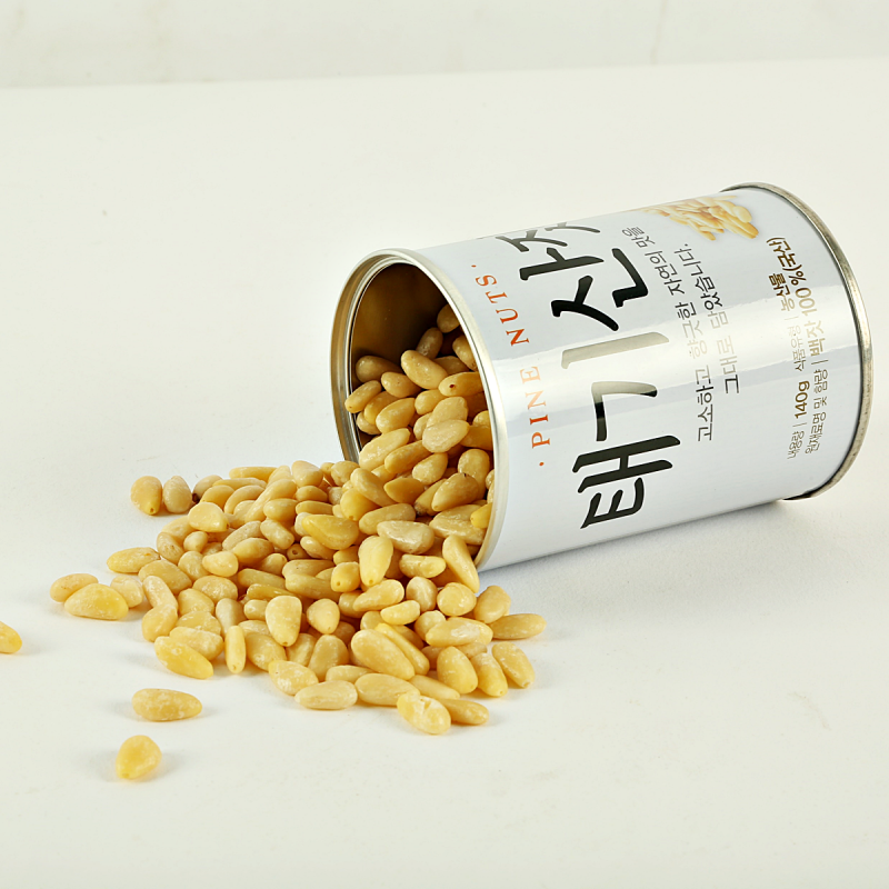 강원더몰,국내산 태기산잣 캔잣세트(140g x 6캔) 황잣 백잣
